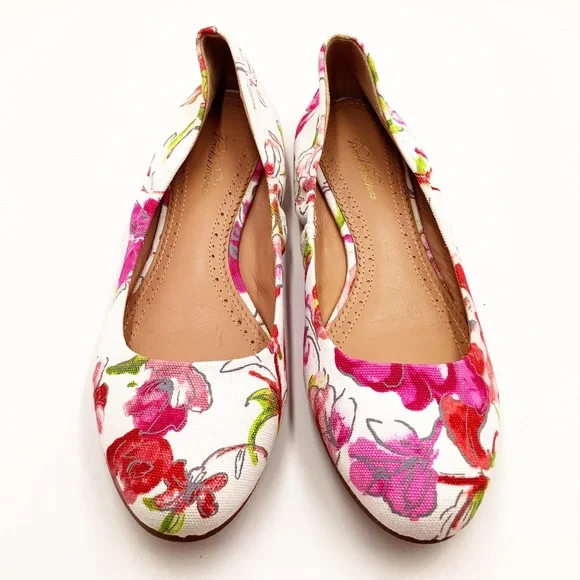 {Brooks Brothers} Floral Ballet Flats - Picture 6 of 6